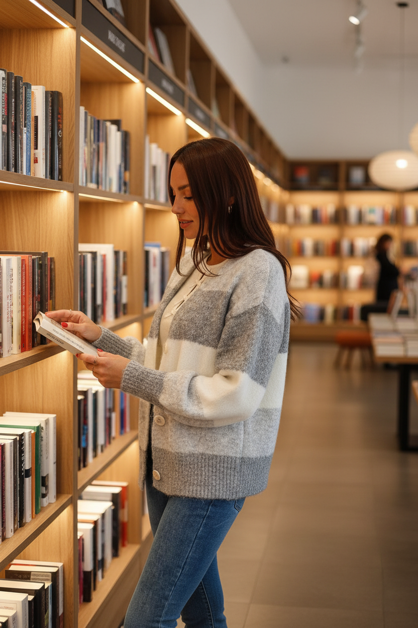 Bookstore browsing lifestyle