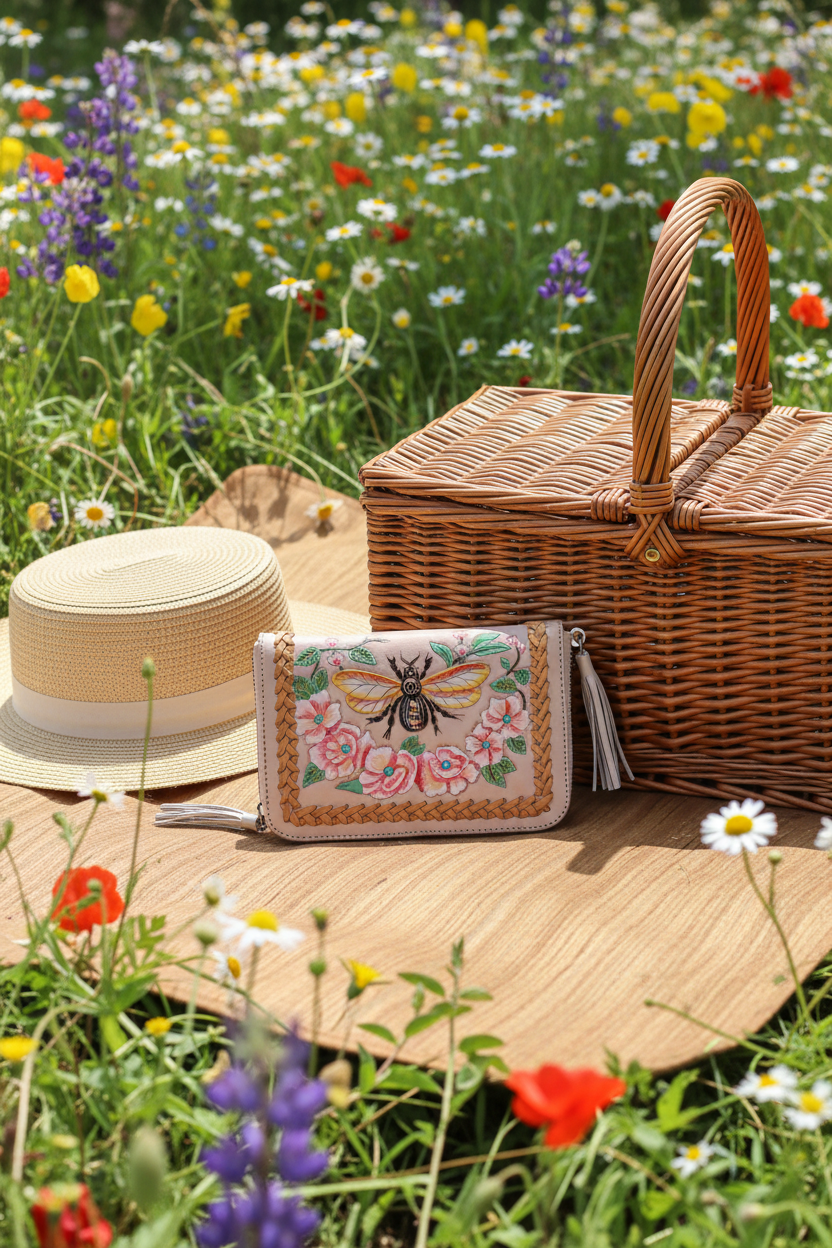 Bumble Bee Wallet - Meadow Picnic