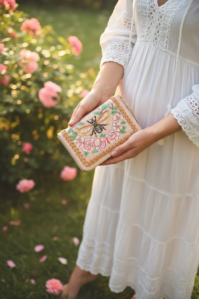 Bumble Bee Wallet Natural - Garden Lifestyle