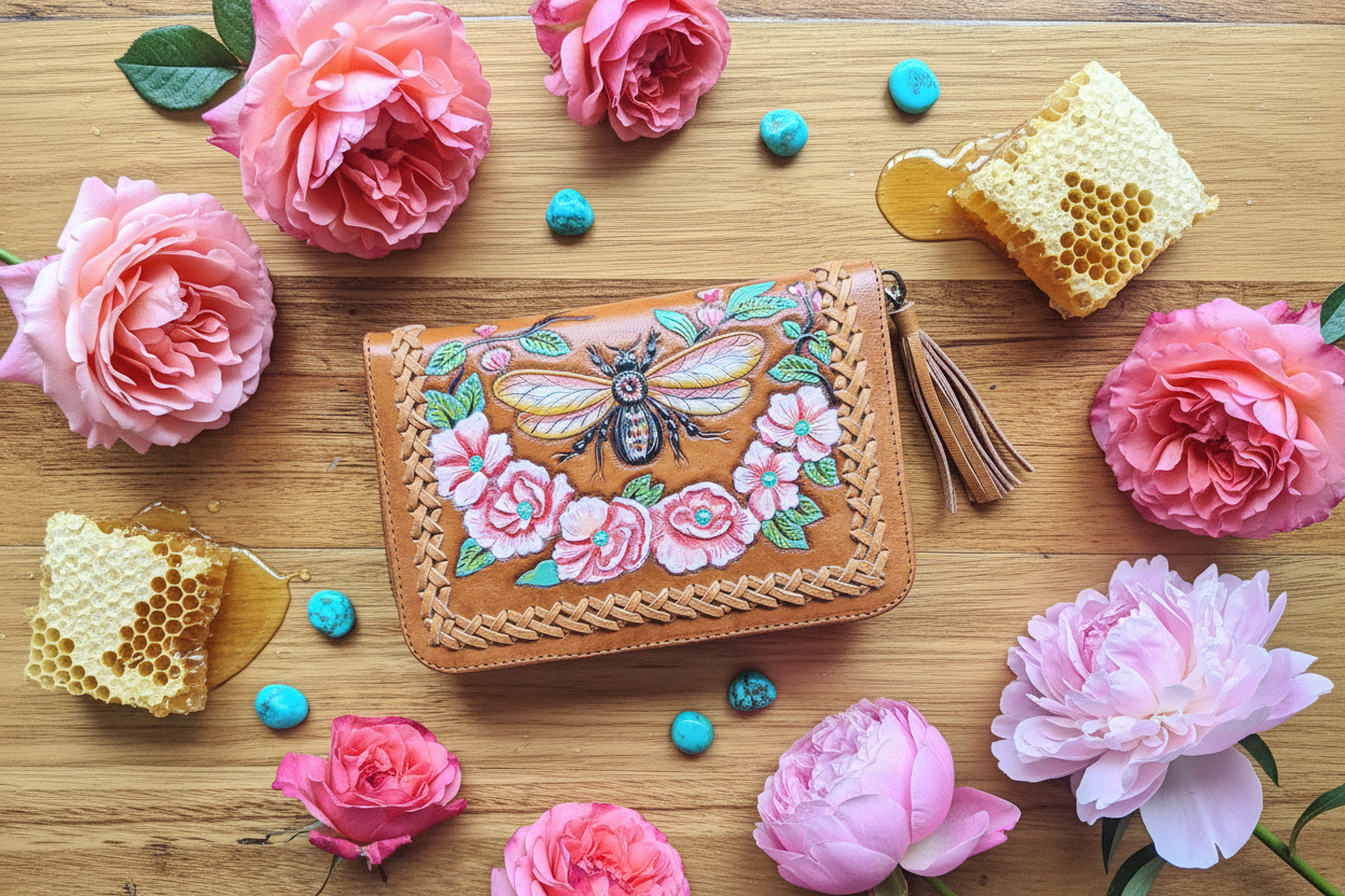 Bumblebee Wallet - Flat Lay