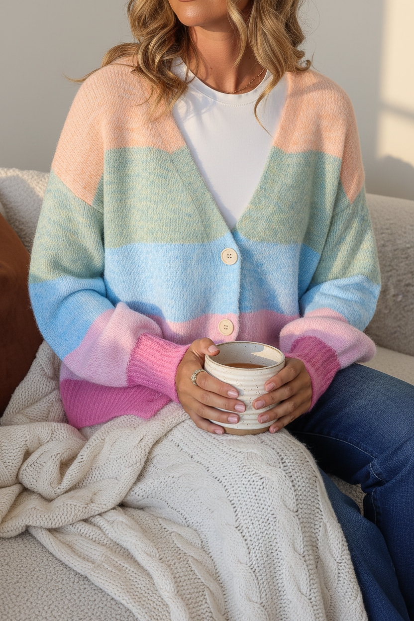 Close-up detail with cozy autumn styling