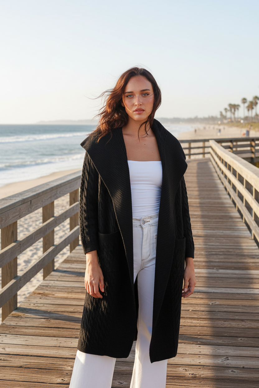 Coastal boardwalk lifestyle