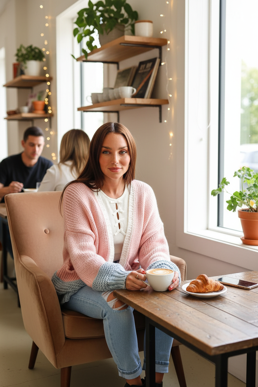 Cozy cafe lifestyle