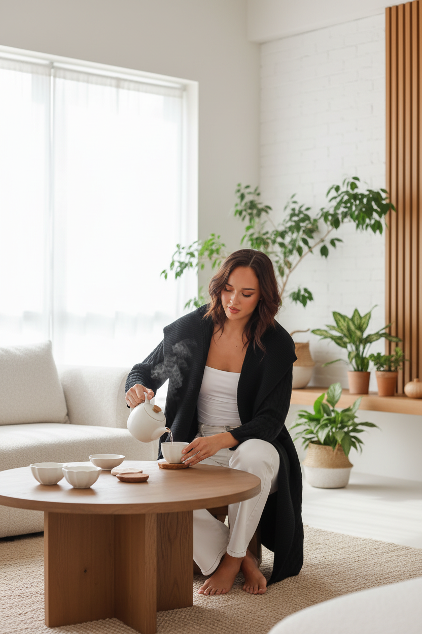 Cozy home lifestyle