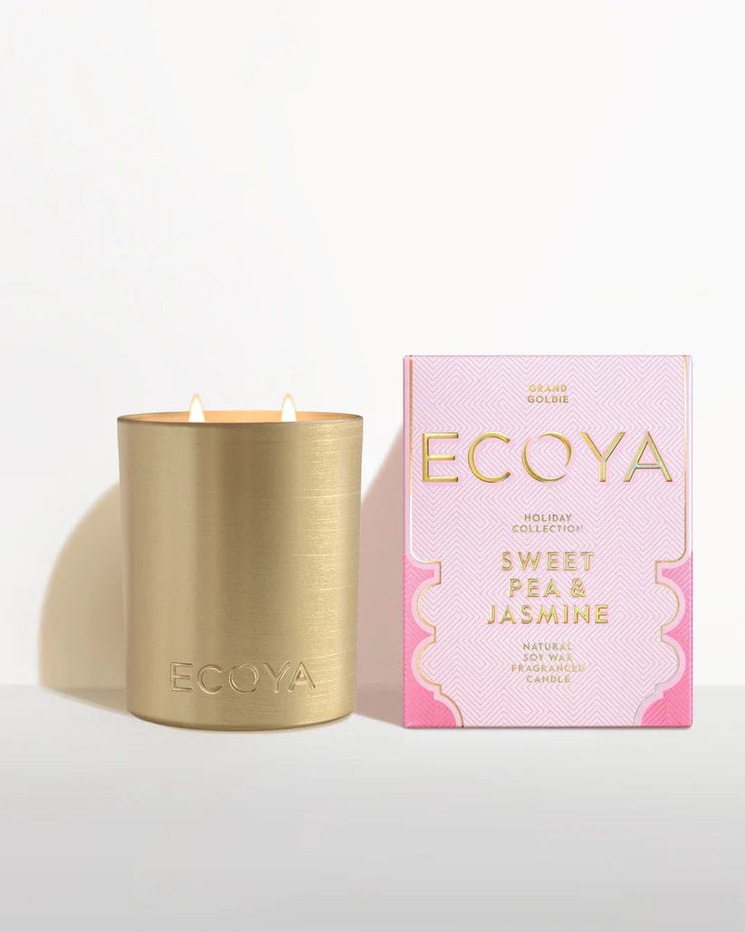 Sweet Pea & Jasmine Grand Goldie Candle