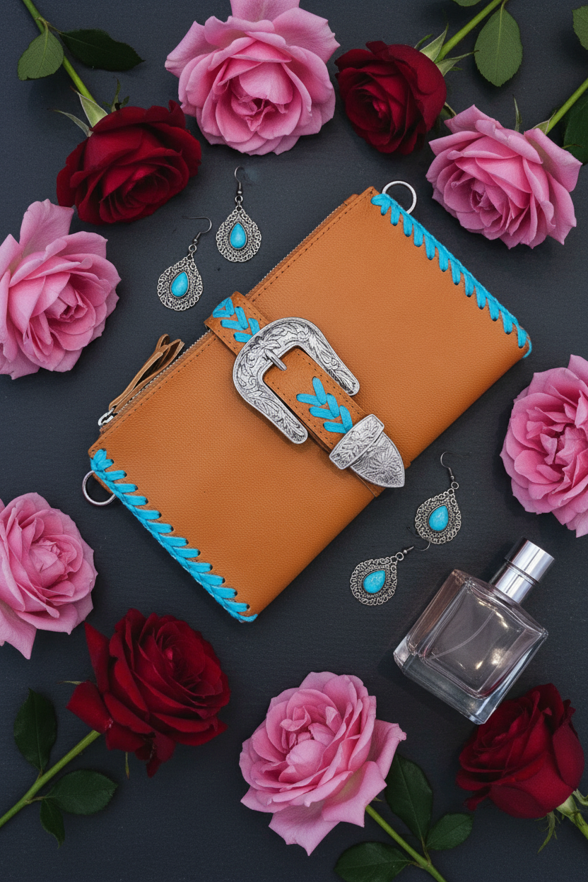 Esmeralda Clutch - Moody Romantic Portrait