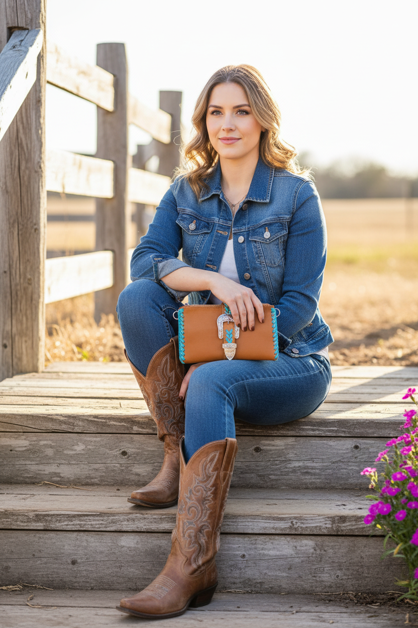 Esmeralda Clutch - Ranch Lifestyle