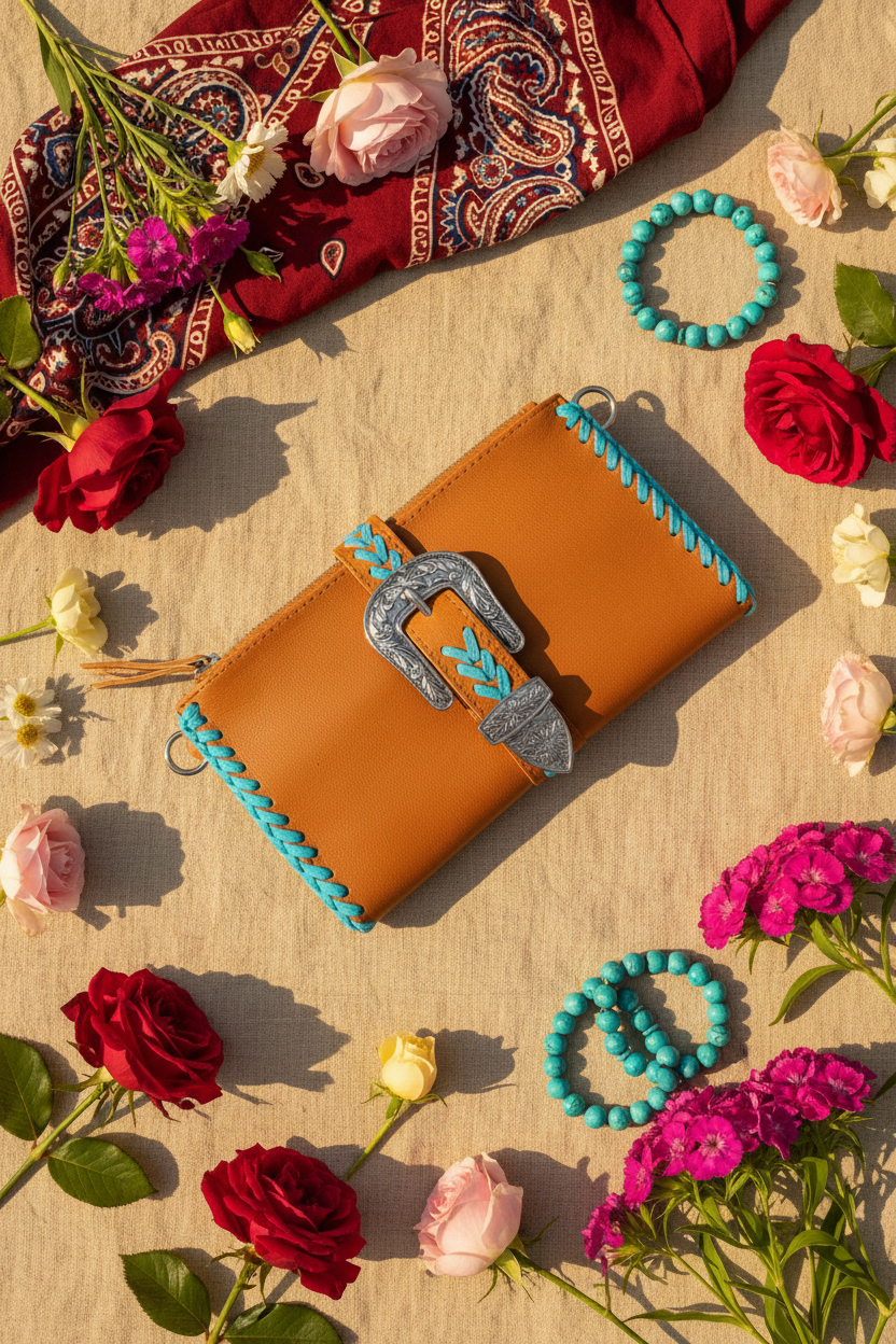 Esmeralda Clutch - Sandy Festival Portrait