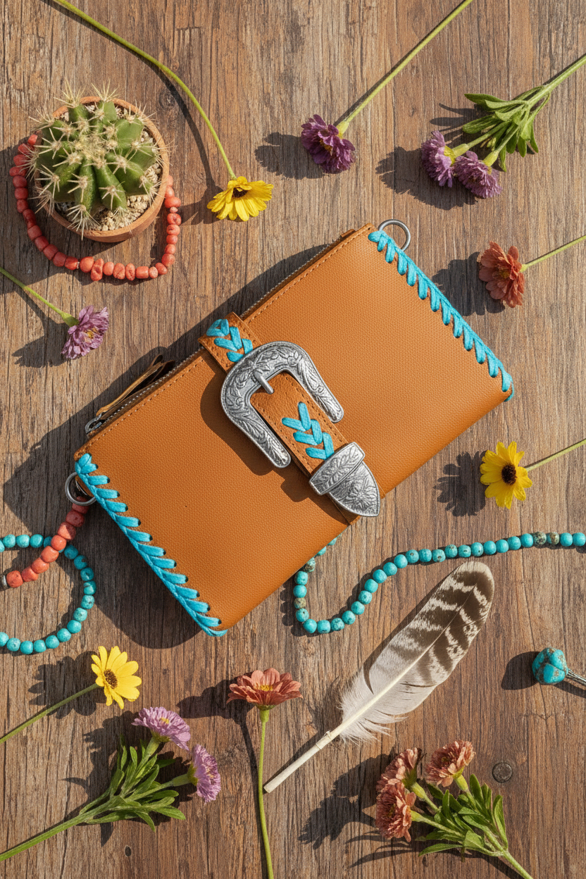 Esmeralda Clutch - Southwest Desert Portrait