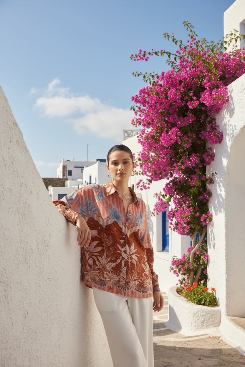 Nova Shirt - Greek Island Lifestyle