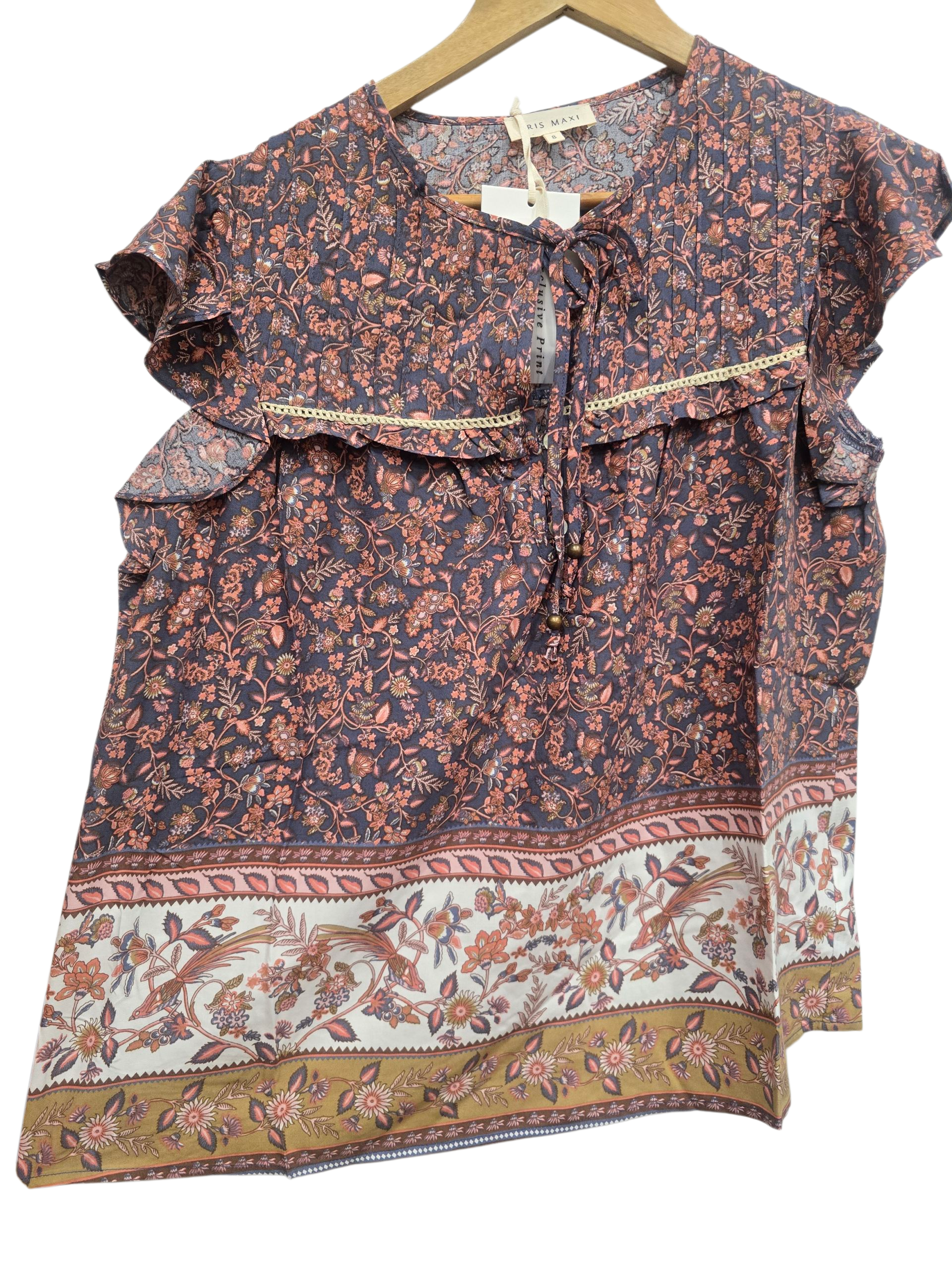 Sample Iris Maxi Top