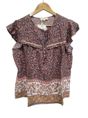 Sample Iris Maxi Top