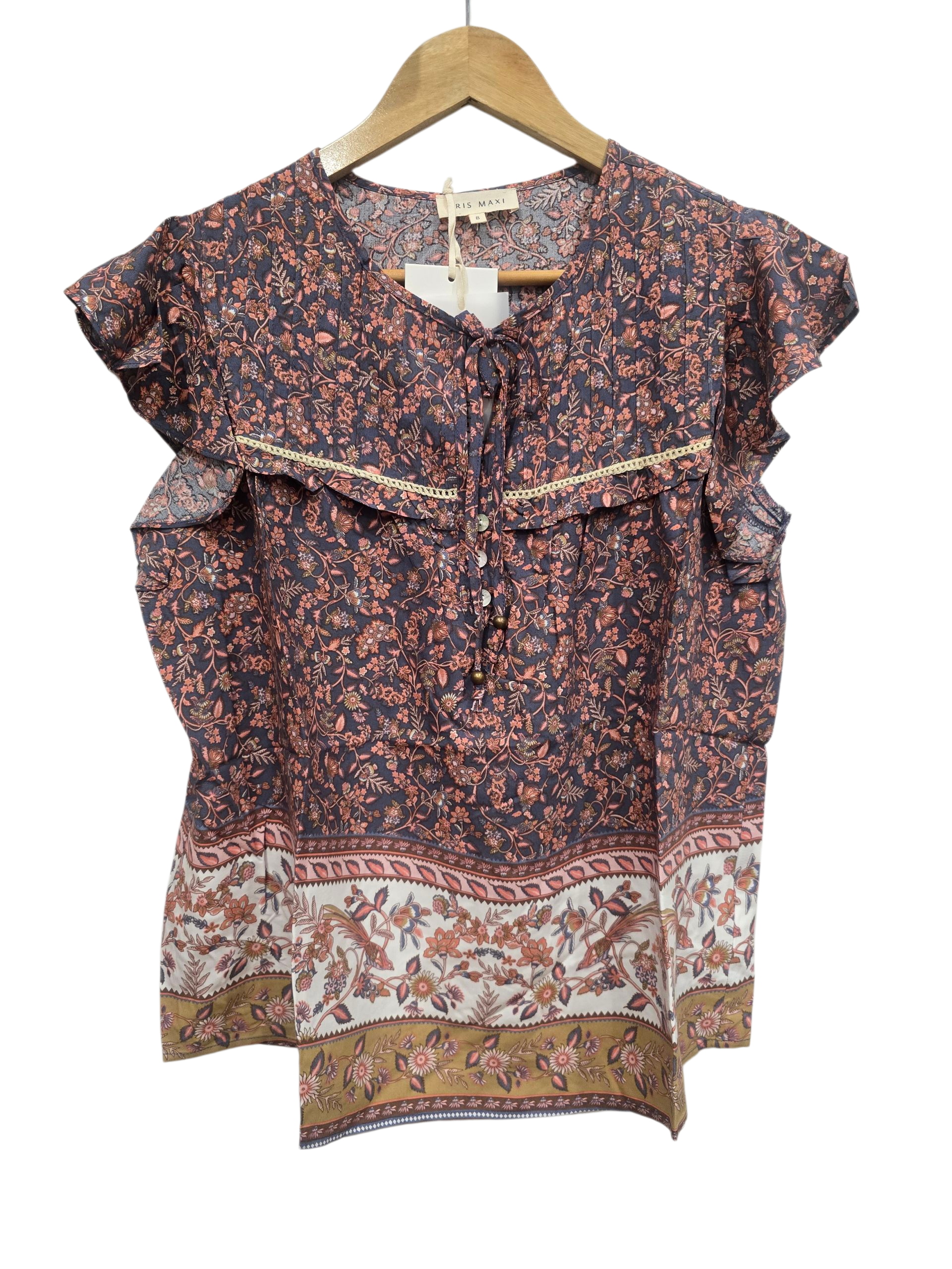 Sample Iris Maxi Top